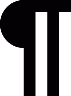 Pilcrow Symbol Tracing Svg Vector, Free Vectors File